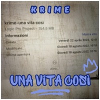 Una Vita Così (Radio Edit) - Single - Krime