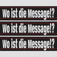 WO IST DIE MESSAGE - Single - Genetikk