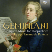 Geminiani: Complete Music for Harpsichord - Filippo Ravizza
