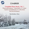 Chabrier: Complete Piano Music, Vol. 1