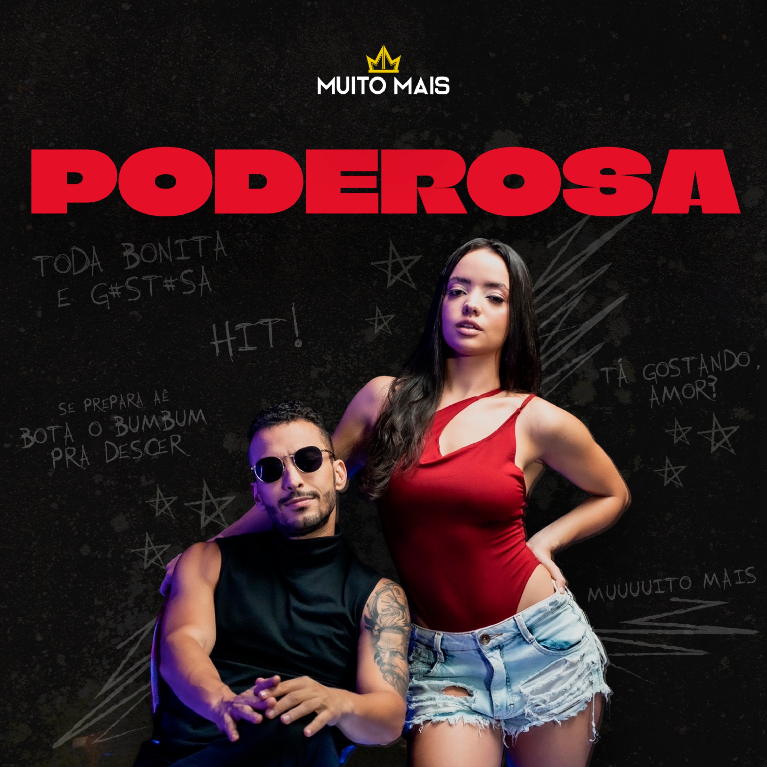 Poderosa - Single by Banda Muito Mais album cover