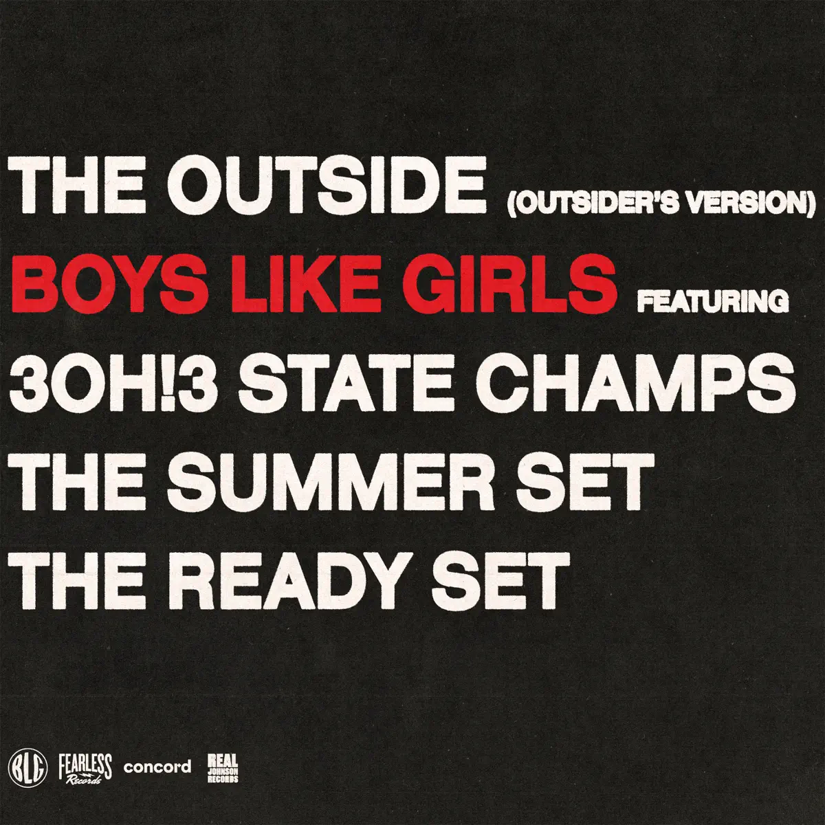 BOYS LIKE GIRLS, 3OH!3 & State Champs - THE OUTSIDE (OUTSIDERS VERSION) [feat. The Summer Set & The Ready Set] - Single (2023) [iTunes Plus AAC M4A]-新房子