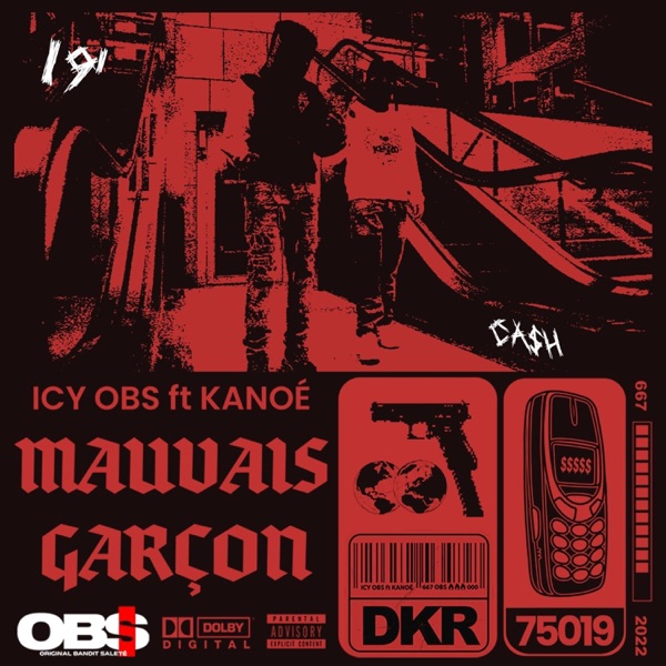 Pochette — Mauvais Garçon (feat. Kanoé) — ICY OBS