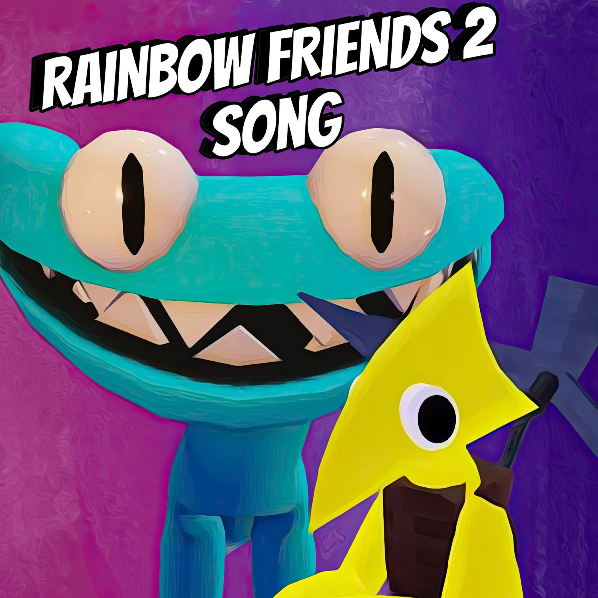 Blue x Green, Rainbow Friends vs GARTEN of BANBAN, Rainbow Friends 2