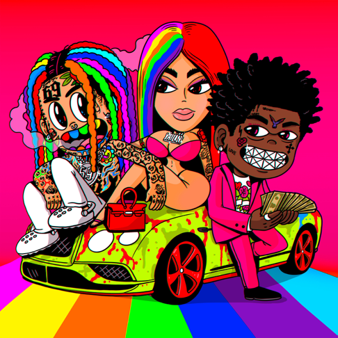 Песня «SHAKA LAKA (feat. Kodak Black)» — 6ix9ine & Yailin la Mas