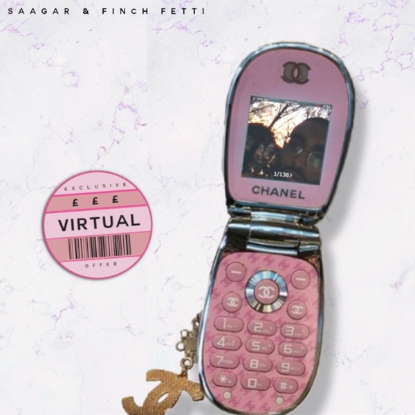Cover of VIRTUAL (feat. FINCH FETTI) - Single