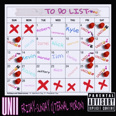 Friday-Sunday (Eternal Moron) - Single