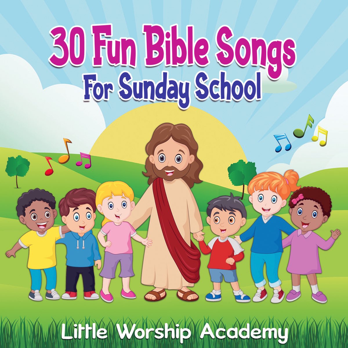 ‎30 Fun Bible Songs For Sunday School - Album by Little Worship Academy ...