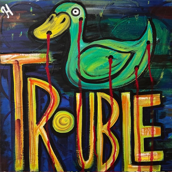 Cover artwork for Trouble