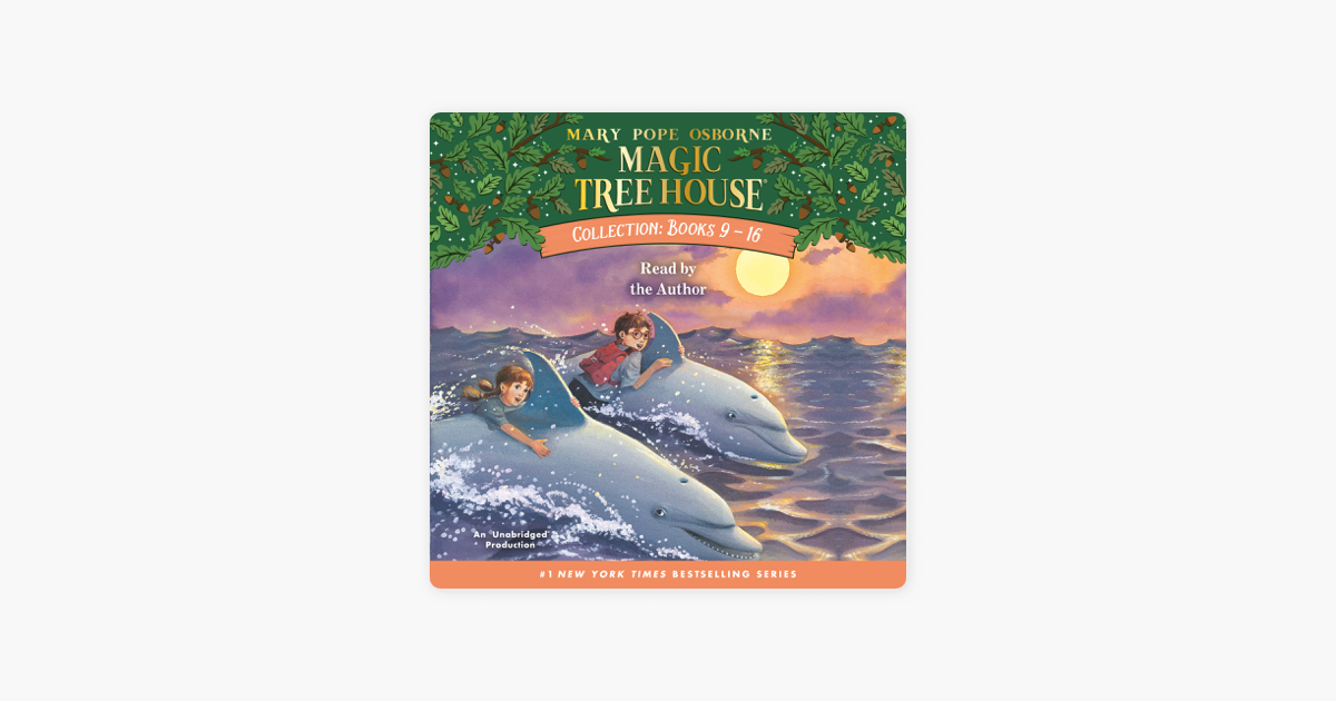 Magic Tree House Boxed Set, Books 9-12: Dolphins at Daybreak, Ghost Town at  Sundown, Lions at Lunchtime, and Polar Bears Past Bedtime 