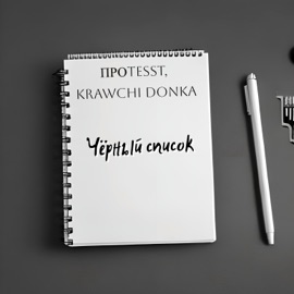 Чёрный список ПРОTESST & Krawchi Donka