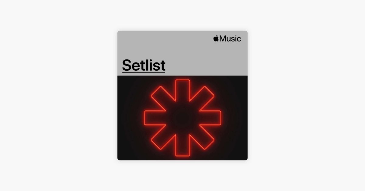 ‎Setlist 20222023 Global Stadium Tour, de Red Hot Chili Peppers