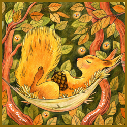 Cinnamon Squirrel - Alan Gogoll Cover Art