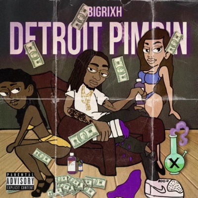 Detroit Pimpin - Single