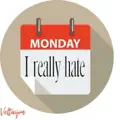 I really hate monday