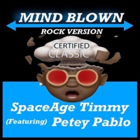 MIND BLOWN (feat. Petey Pablo) [ROCK VERSION CLEAN] - Single - SpaceAge Timmy
