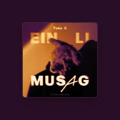 Listen to FoxieG, watch music videos, read bio, see tour dates & more!