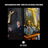 Never Too Late (Donald Tapia Remix) - Single - Eddie Amador & Coco Street