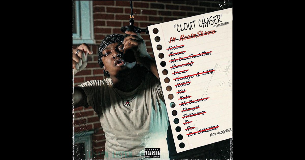 CLOUT CHASER (NYC Content Creator Disstrack) - Single