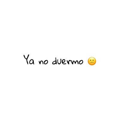 Ya no duermo - Single
