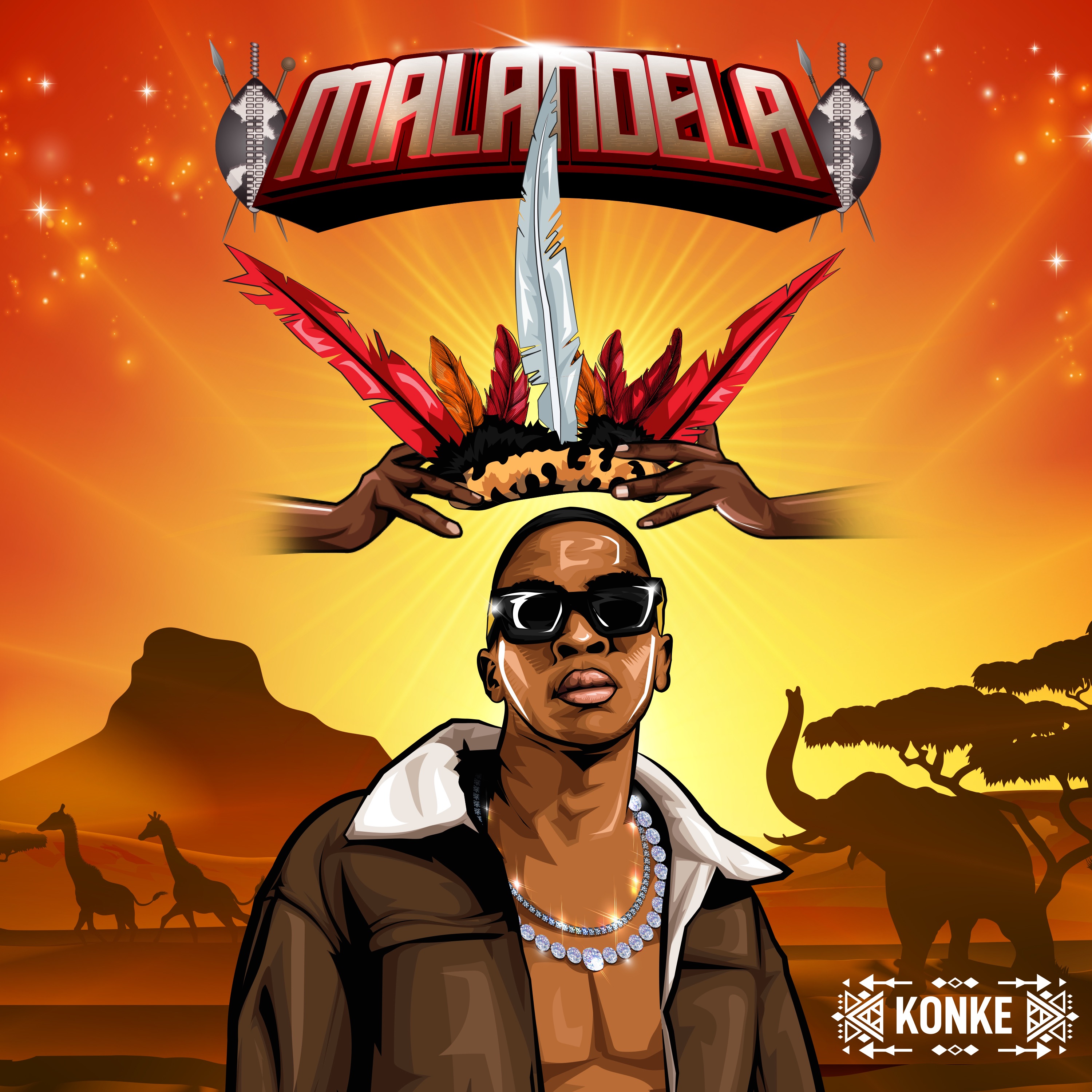 Malandela by Konke album cover