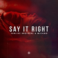 Say It Right - Single - Sunlike Brothers & Micano