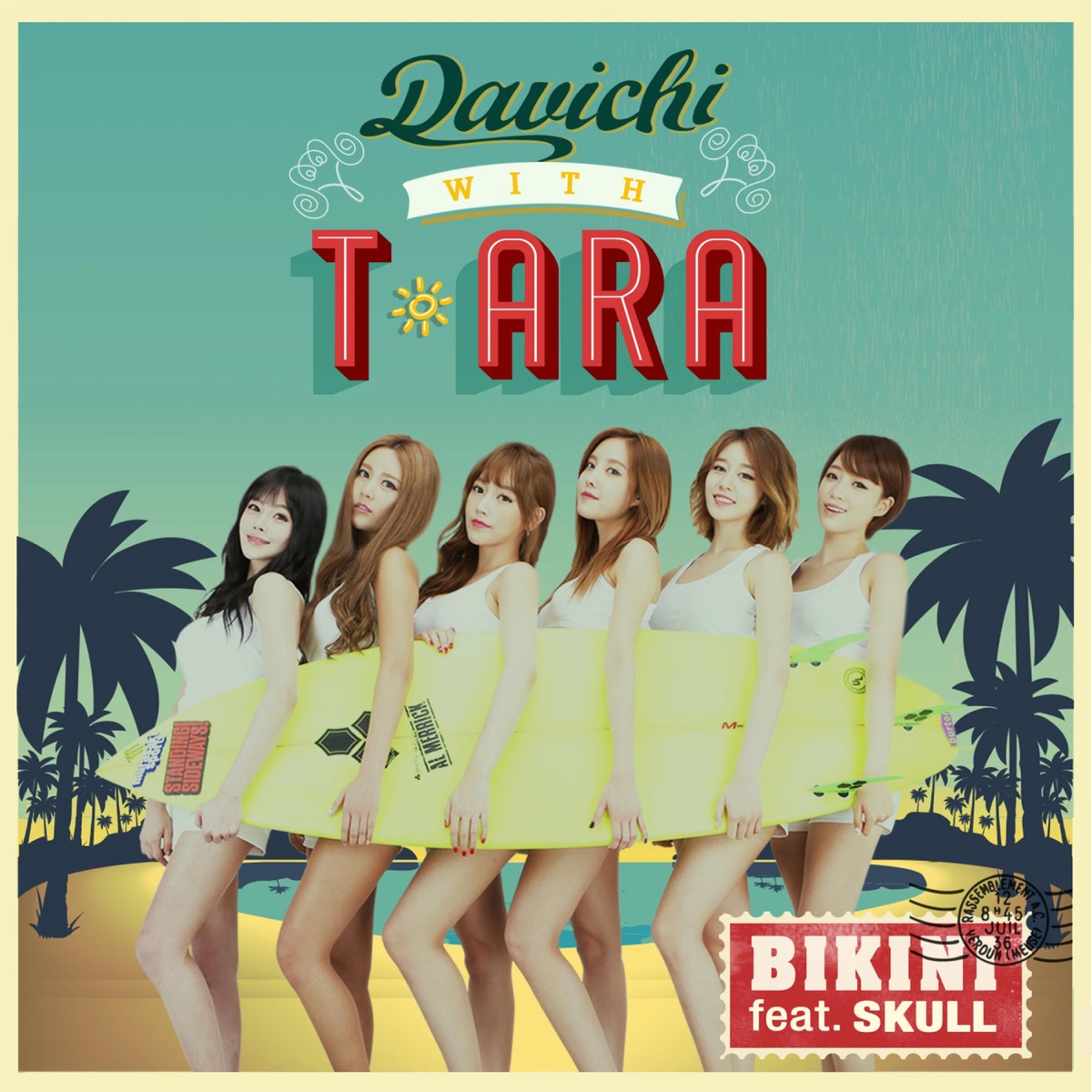 T-ara & Davichi – 비키니 (feat. 스컬) – Single