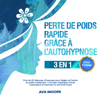 Perte de poids rapide grâce à l’autohypnose - 3 en 1: Plus de 20 Séances d’hypnose pour Maigrir et Perdre du poids Facilement. L'Anneau Gastrique Virtuel Hypnotique et hypnose du sommeil inclus - Ava Moore