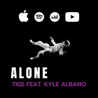 ALONE (feat. TIGS) - Single - Kyle Albano