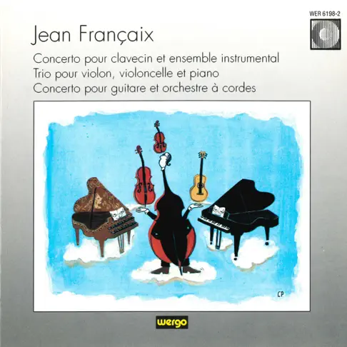ジャン・フランセのJean Francaix: Concerto pour clavecin et