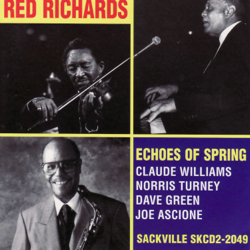 Echoes of Spring - Claude Williams, Dave Green, Joe Ascione, Norris Turney &amp; Red Richards Cover Art