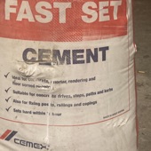 FAST SET CEMENT - Single