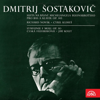 Suita na básně Michelangela Buonarrotiho pro bas a klavír, 145a, Symfonie č. 1 f moll, Op. 10