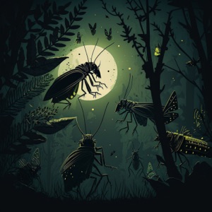 Billowing Cricket Nature Sounds for Deep Rest