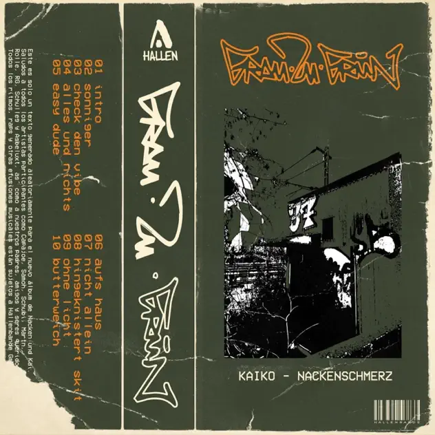 Coverart Kaiko, Nackenschmerz - grau zu grün