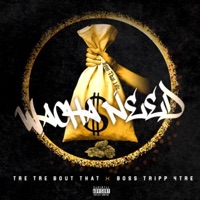 Whachaneed (feat. Boss tripp 4tre) - Single - Tre Tre Bout That