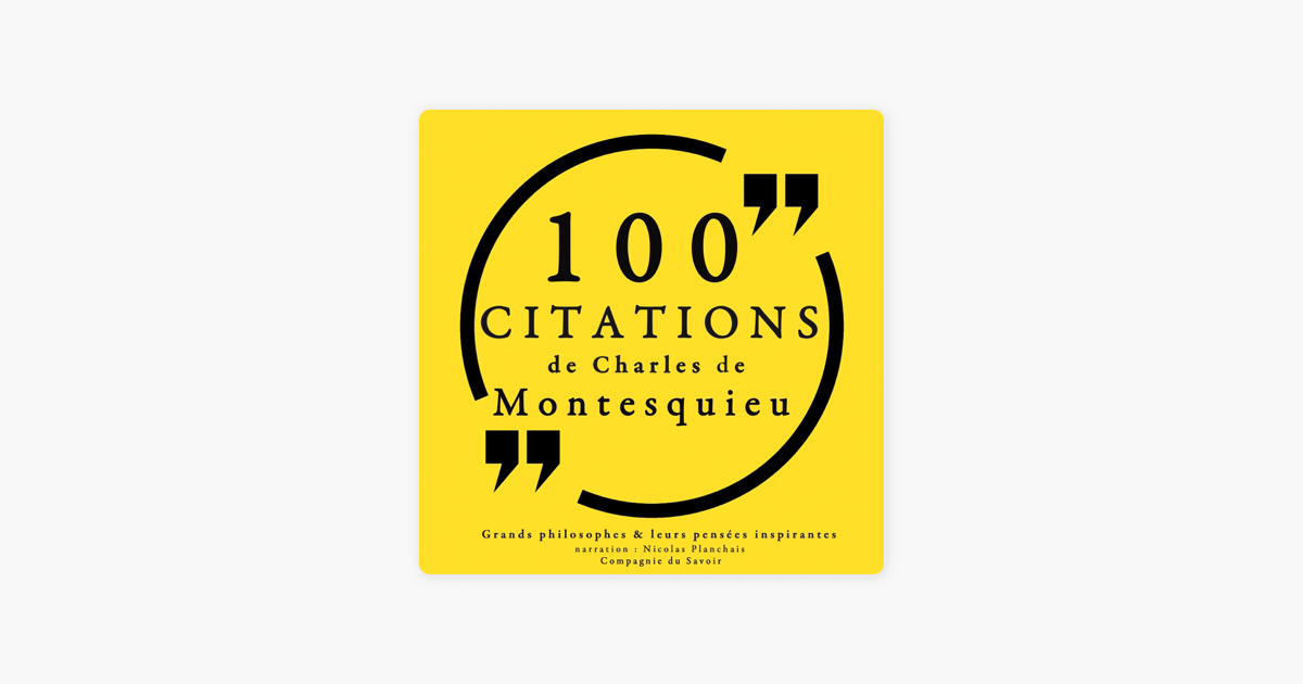100 Citations De Montesquieu On Apple Books 100 Citations De Montesquieu On Apple Books