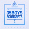 Produce 101 - 35 Boys 5 Concepts - EP, 2017