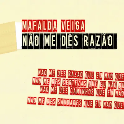 Não Me Dês Razão (Nova Mistura) - Single - Mafalda Veiga