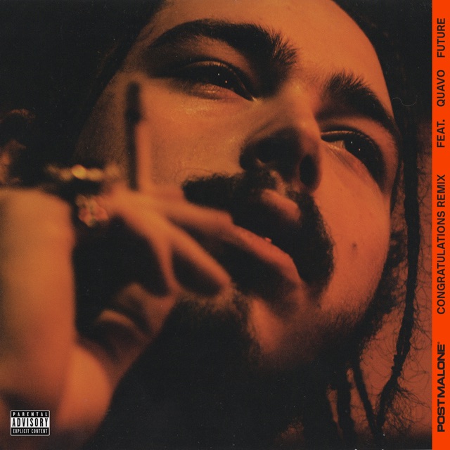 Post Malone Congratulations (Remix) [feat. Quavo & Future] - Single Album Cover