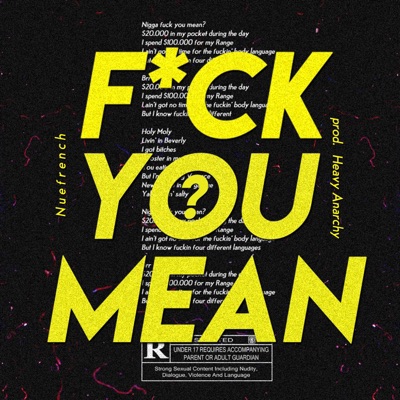 Fuck You Mean?! (feat. Heavy Anarchy) - Single