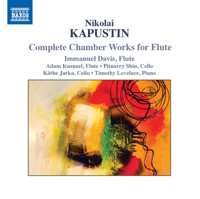 Immanuel Davis & Timothy Lovelace - Nikolai Kapustin: Complete Chamber Works for Flute artwork