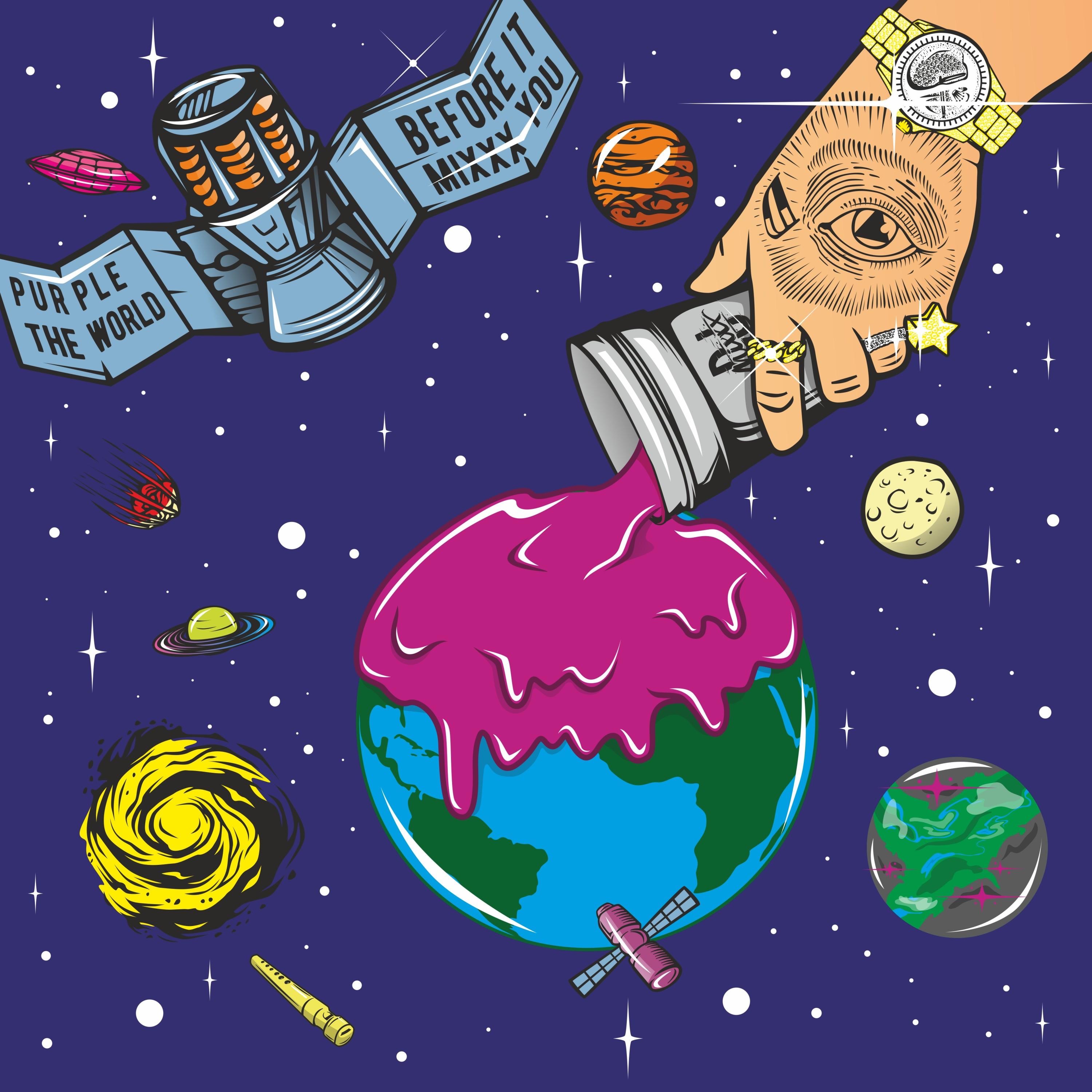 Purple the World Before It Mixxx You