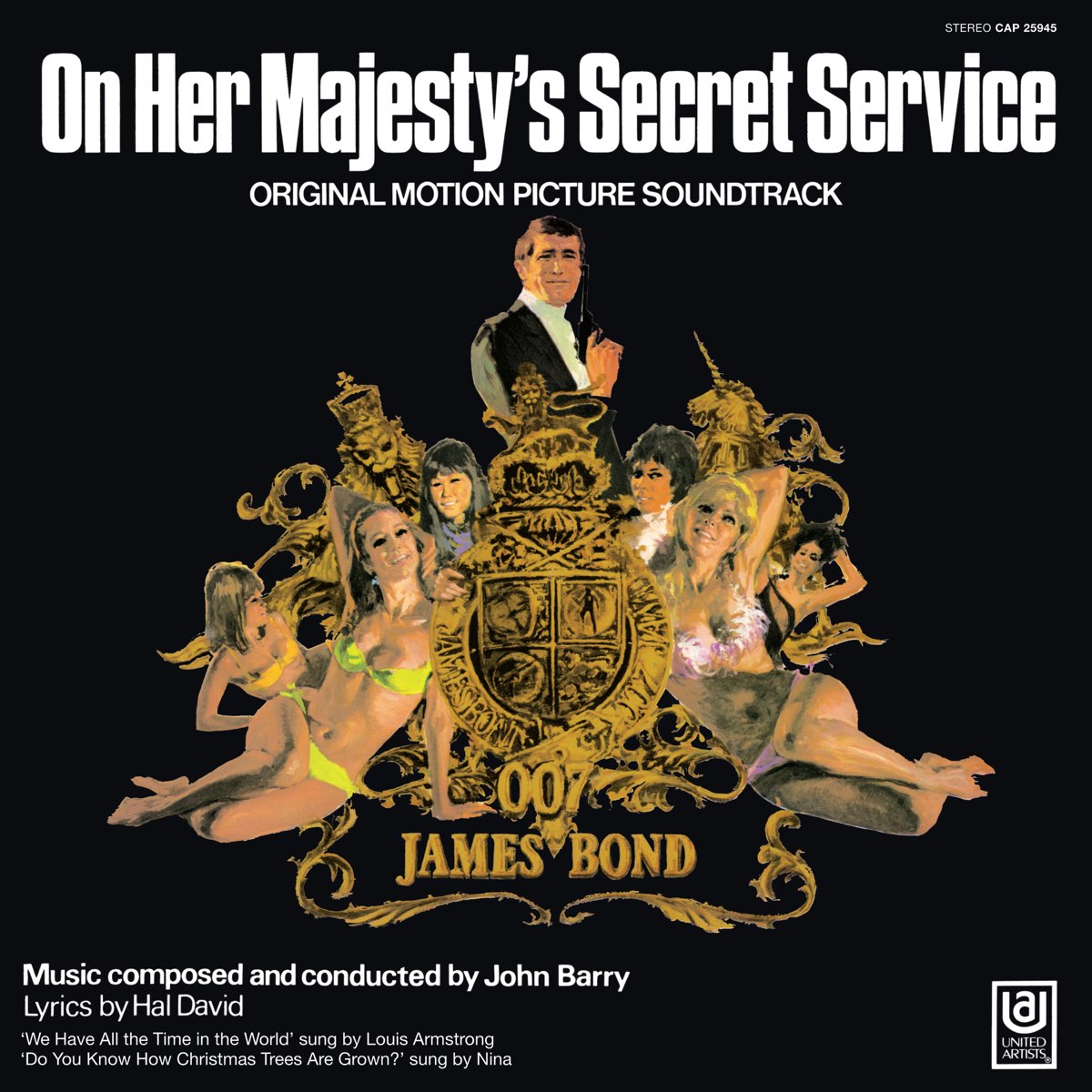 ‎on Her Majestys Secret Service Original Motion Picture Soundtrack Album By John Barry 