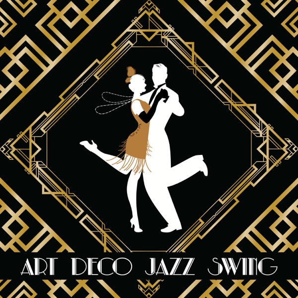 Art Deco Jazz Swing: Street Moon Lounge, Vintage Banquet, Night Life Vibe, Sophisticated City
