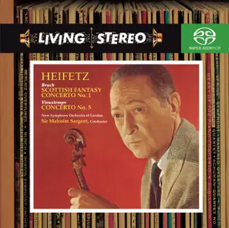 Scottish Fantasy, Op. 46: II. Allegro by Jascha Heifetz, The New Symphony Orchestra Of London, Sir Malcolm Sargent & Osian Ellis song reviws