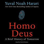 Homo Deus - Yuval Noah Harari Cover Art