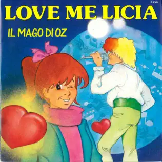 télécharger l'album Tilly , I Sanremini - Love Me Licia Il Mago Di Oz