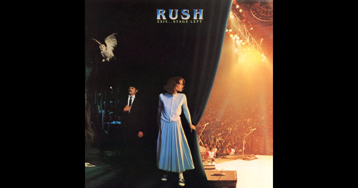 帯付 RUSH EXIT STAGE LEFT ラッシュ 神話大全 2LP RUSH EXIT STAGE LEFT ORIGINAL LP 2-RECORD SET STILL SEALED