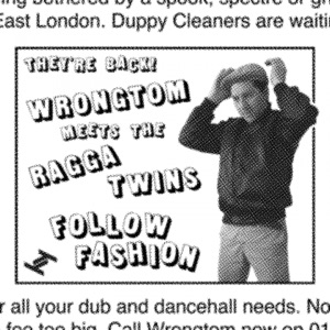 Follow Fashion (Wrongtom Meets the Ragga Twins) - EP